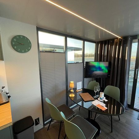 Hausboot Fjord Baltica Mit Dachterrasse In Barth 호텔 외부 사진