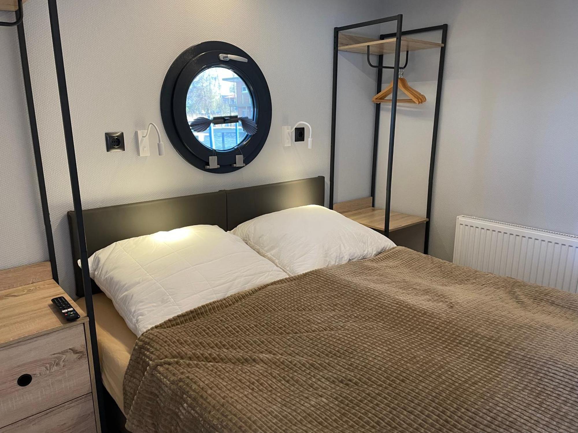 Hausboot Fjord Baltica Mit Dachterrasse In Barth 호텔 외부 사진